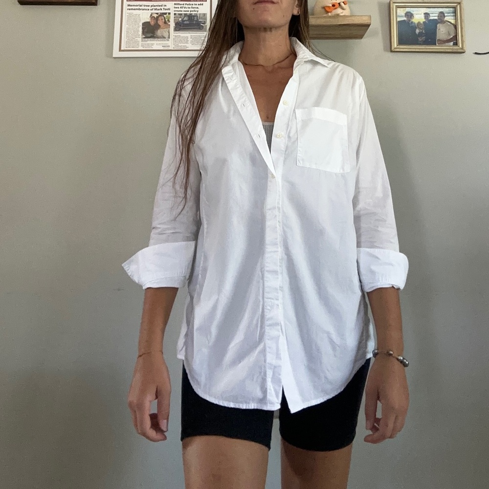 PRE DONATION SALE! Madewell Classic White Button Down